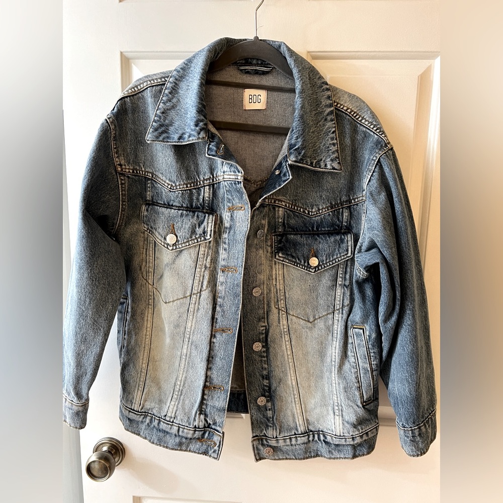 Urban Outfitters BDG Oversized Denim Trucker Jacket